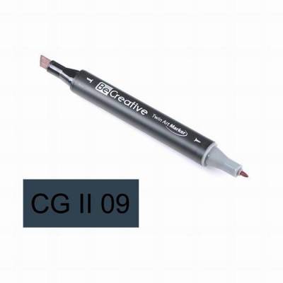 Be Creative Twin Art Marker Kalem Cool Grey II 9 CG II 09