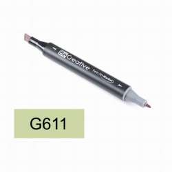 Be Creative - Be Creative Twin Art Marker Kalem Cream Green G611