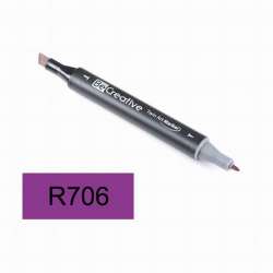 Be Creative - Be Creative Twin Art Marker Kalem Deep Violet R706