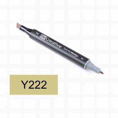 Be Creative Twin Art Marker Kalem Dull Yellow Y222