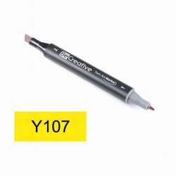 Be Creative - Be Creative Twin Art Marker Kalem Lightning Yellow Y107