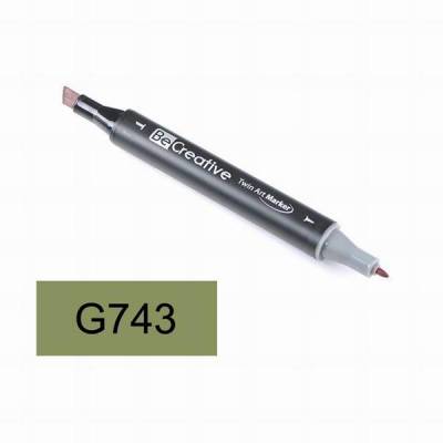 Be Creative Twin Art Marker Kalem Olivine G743