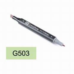 Be Creative - Be Creative Twin Art Marker Kalem Pale Green G503