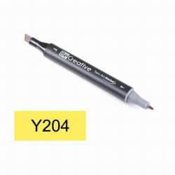 Be Creative - Be Creative Twin Art Marker Kalem Pastel Yellow Y204