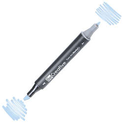 Be Creative - Be Creative Twin Art Marker Kalem Sky Blue B003