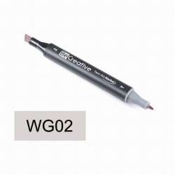 Be Creative - Be Creative Twin Art Marker Kalem Warm Grey 2 WG02