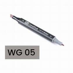 Be Creative - Be Creative Twin Art Marker Kalem Warm Grey 5 WG05