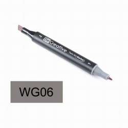 Be Creative - Be Creative Twin Art Marker Kalem Warm Grey 6 WG06