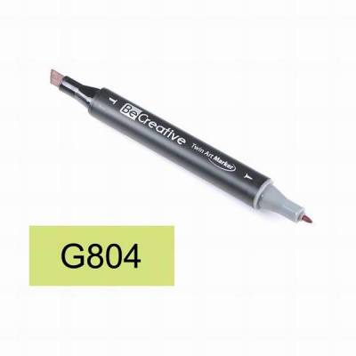 Be Creative Twin Art Marker Kalem Yellow Green G804