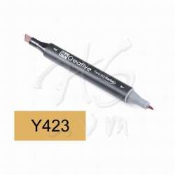 Be Creative - Be Creative Twin Art Marker Kalem Yellow Ochre Y423