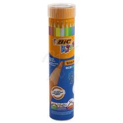 Bic - Bic Evolution Kuru Boya Kalemi 12+1 Renk Metal Tüp