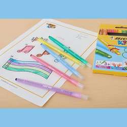 Bic Turn & Color Pastel Boya 12li - 5