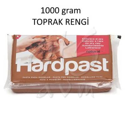 Bisbal Hardpast Doğal Model Kili 1000g Toprak Rengi