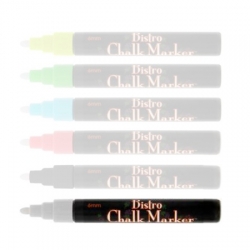 Marvy - Bistro Chalk Marker Tebeşir Markör 6mm Beyaz