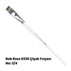 Bob Ross - Bob Ross 6326 Çiçek Fırçası No: 3/4