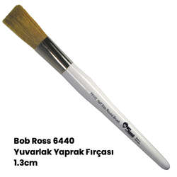 Bob Ross - Bob Ross 6440 Yuvarlak Yaprak Fırçası 1.3cm