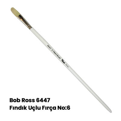 Bob Ross 6447 Fındık Uçlu Fırça No:6