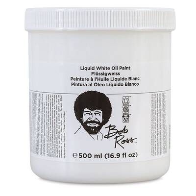 Bob Ross Liquid 500ml Beyaz