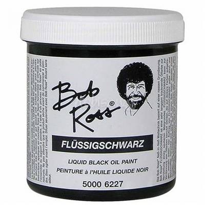 Bob Ross Liquid 250ml Siyah