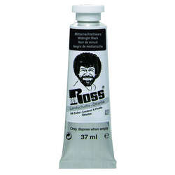 Bob Ross - Bob Ross Yağlı Boya Manzara Serisi 37ml No:6004 Midnight Black