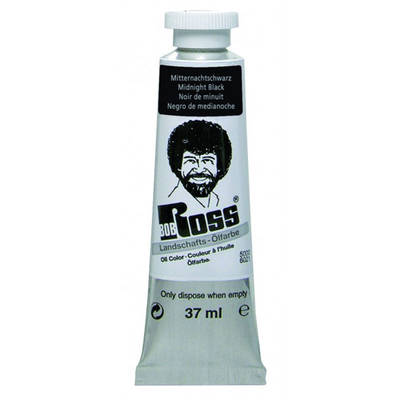 Bob Ross Yağlı Boya Manzara Serisi 37ml No:6004 Midnight Black