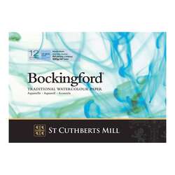 St Cuthberts - Bockingford Traditional Sulu Boya Defteri Cold Pressed 300g 12 Yaprak 21x29,7