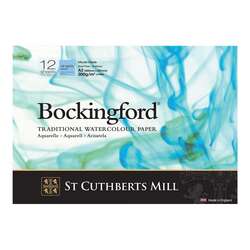 St Cuthberts - Bockingford Traditional Sulu Boya Defteri Cold Pressed 300g 12 Yaprak 29,7x42,0
