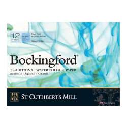Bockingford - Bockingford Traditional Sulu Boya Defteri Cold Pressed 300g 12 Yaprak 31x41