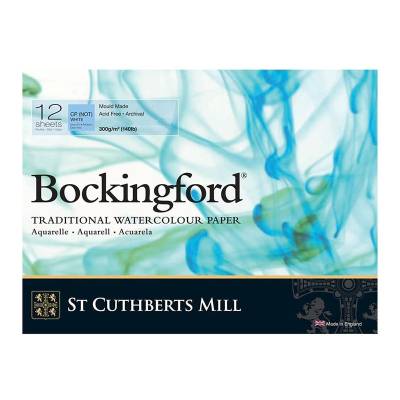 Bockingford Traditional Sulu Boya Defteri Cold Pressed 300g 12 Yaprak 31x41