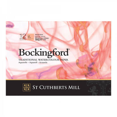 Bockingford Traditional Sulu Boya Defteri Hot Pressed 300g 12 Yaprak 21x29,7