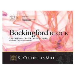 Bockingford - Bockingford Traditional Sulu Boya Defteri Hot Pressed 300g 12 Yaprak 31x41