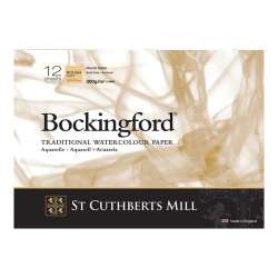 Bockingford - Bockingford Traditional Sulu Boya Defteri Rough 300g 12 Yaprak 26x36cm