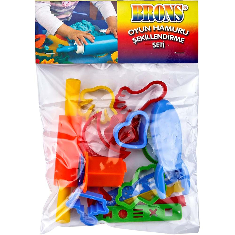 Brons Oyun Hamuru Şekillendirme Seti Br-471