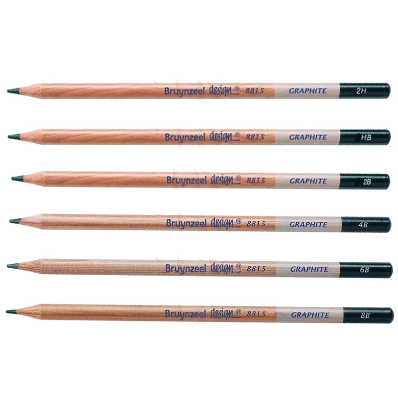 Bruynzeel Design 8815 Grafit Kalem Seti 6lı