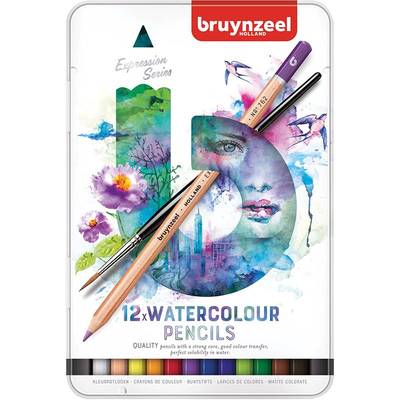 Bruynzeel Expression Series Sulu Boya Kalem Seti 12li 60313012