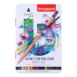 Bruynzeel Expression Series Sulu Boya Kalem Seti 12li 60313012 - 4