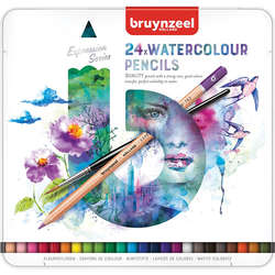 Bruynzeel Expression Series Sulu Boya Kalem Seti 24lü 60313024 - 4