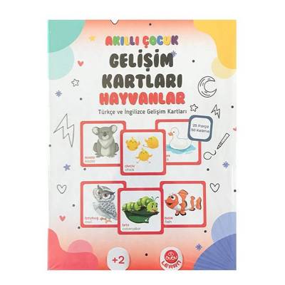 Bubu Akıllı Çocuk Gelişim Kartları Hayvanlar