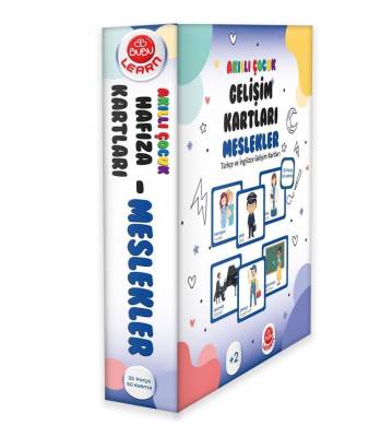 Bubu Akıllı Çocuk Gelişim Kartları Meslekler