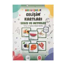 Bubu - Bubu Akıllı Çocuk Gelişim Kartları Sebzeler ve Meyveler (1)