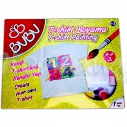 BuBu T-Shirt Boyama Seti