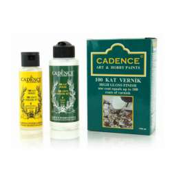 Cadence - Cadence 100 Kat Parlak Vernik 70ml+120ml