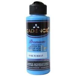 Cadence - Cadence Premium Akrilik Boya 120ml 0156 R.Mavi