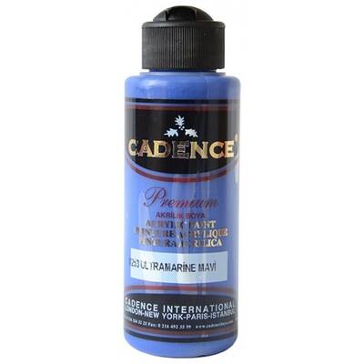 Cadence Premium Akrilik Boya 120ml 0253 Ult.Marine Mavi