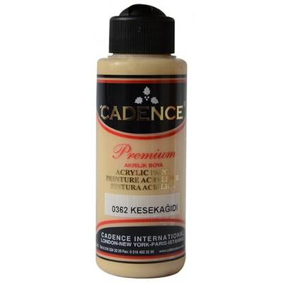 Cadence Premium Akrilik Boya 120ml 0362 Kese Kagıdı