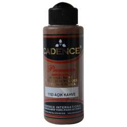 Cadence - Cadence Premium Akrilik Boya 120ml 1153 Açık Kahve