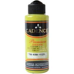 Cadence - Cadence Premium Akrilik Boya 120ml 1290 Kiwi Yeşili
