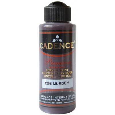 Cadence Premium Akrilik Boya 120ml 1296 Mürdüm