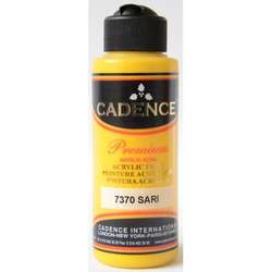 Cadence - Cadence Premium Akrilik Boya 120ml 7360 Güneş Sarı