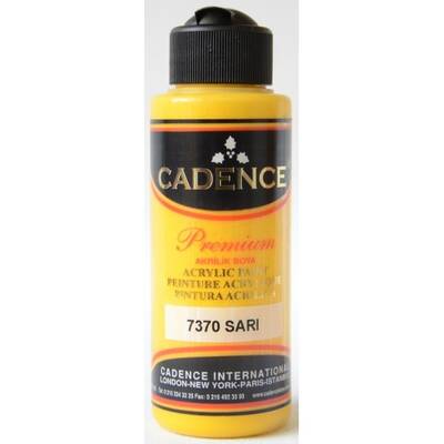 Cadence Premium Akrilik Boya 120ml 7360 Güneş Sarı